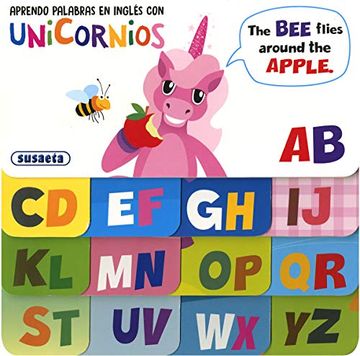 portada Aprendo Palabras en Inglés con Unicornios