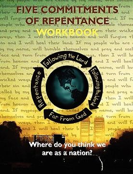 portada five commitments of repentance workbook (en Inglés)