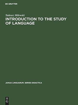 portada Introduction to the Study of Language (Janua Linguarum. Series Didactica) (in English)
