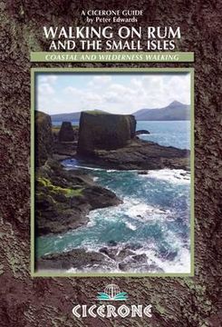portada walking on rum and the small isles. peter edwards (in English)