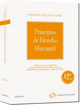 portada Principios de Derecho Mercantil
