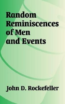 portada Random Reminiscences of men and Events (en Inglés)