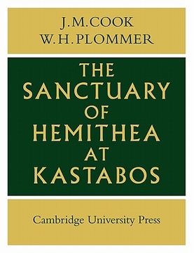 portada Sanctuary of Hemithea at Kastabos (en Inglés)