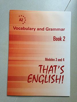 portada That's English! Modules 3 and 4. Vocabulary and Grammar (Book 2) - a2