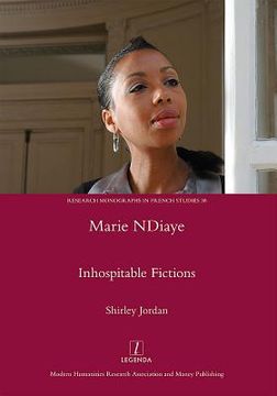 portada marie ndiaye: inhospitable fictions (in English)