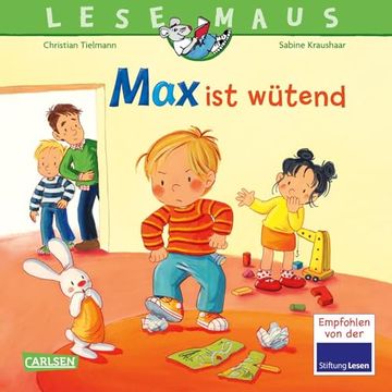 portada Lesemaus 153: Max ist Wütend (en Alemán)