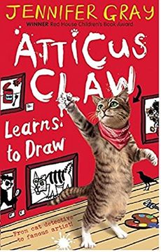 portada Atticus Claw Learns to Draw