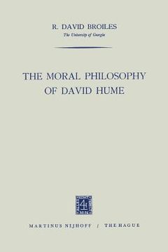 portada The Moral Philosophy of David Hume