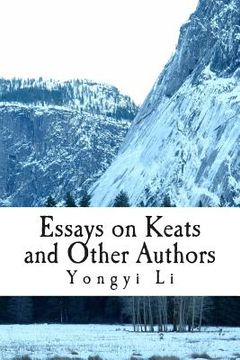 portada Essays on Keats and Other Authors (in English)