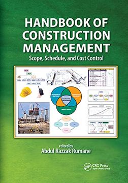 portada Handbook of Construction Management: Scope, Schedule, and Cost Control (Systems Innovation Book Series) (en Inglés)