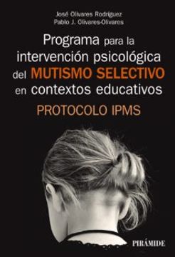 portada Programa Para la Intervencion Psicologica del Mutismo Selectivo e n Contextos Educativos