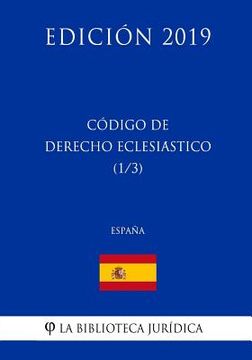 portada Código de Derecho Eclesiástico (1/3) (España) (Edición 2019)