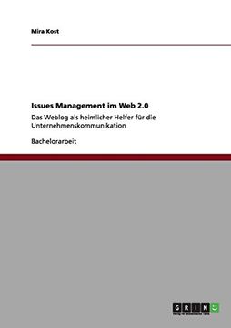 portada Issues Management im web 2. 0 (in German)
