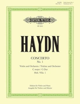 portada Violin Concerto in c Hob. Viia/1 vi