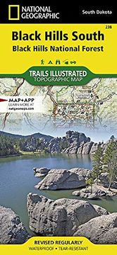portada Black Hills South [Black Hills National Forest] (National Geographic Trails Illustrated Map) (en Inglés)