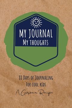 portada My Journal, For My Thoughts (en Inglés)