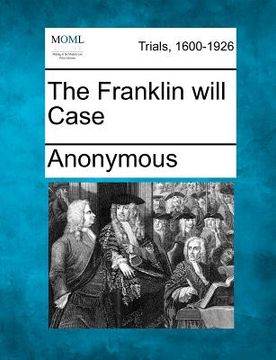 portada the franklin will case (in English)