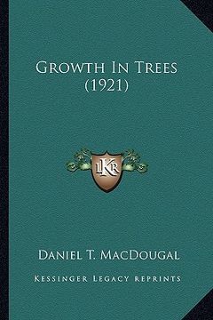portada growth in trees (1921) (in English)