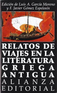 portada Relatos de Viajes en la Literatura Griega Antigua