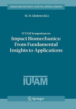 portada iutam symposium on impact biomechanics: from fundamental insights to applications (in English)