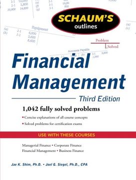 portada Schaum's Outline of Financial Management, Third Edition (Schaum's Outlines) (en Inglés)