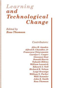 portada Learning and Technological Change (en Inglés)