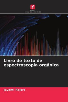 portada Livro de Texto de Espectroscopia Orgã Â¢Nica
