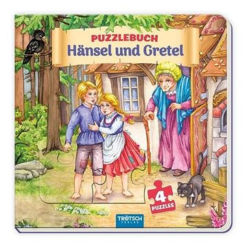 portada Trötsch Pappenbuch Puzzlebuch Hänsel und Gretel: Beschäftigungsbuch Entdeckerbuch Puzzlebuch (en Alemán)