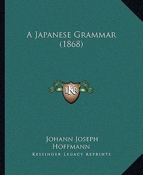 portada a japanese grammar (1868)