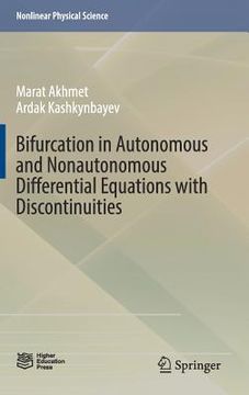 portada Bifurcation in Autonomous and Nonautonomous Differential Equations with Discontinuities (en Inglés)