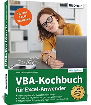 portada Das Vba-Kochbuch für Excel-Anwender (en Alemán)