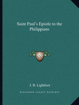 portada saint paul's epistle to the philippians