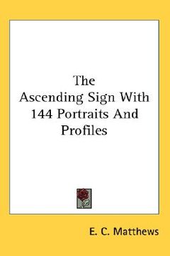 portada the ascending sign with 144 portraits and profiles (in English)