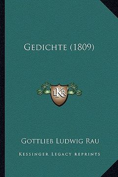 portada gedichte (1809)