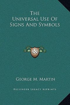 portada the universal use of signs and symbols