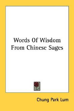 portada words of wisdom from chinese sages