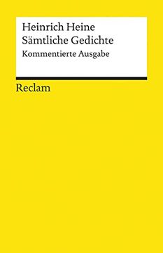 portada Sã¤Mtliche Gedichte -Language: German (en Alemán)