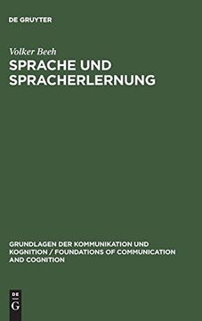 portada Sprache und Spracherlernung (Grundlagen der Kommunikation und Kognition (in German)