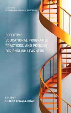 portada Effective Educational Programs, Practices, and Policies for English Learners (HC)