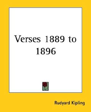 portada verses 1889 to 1896 (en Inglés)