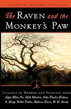 portada The Raven and the Monkey's Paw: Classics of Horror and Suspense From the Modern Library (Modern Library (Paperback)) (en Inglés)
