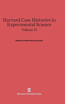 portada Harvard Case Histories in Experimental Science, Volume ii (en Inglés)