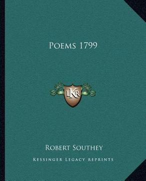 portada poems 1799 (en Inglés)