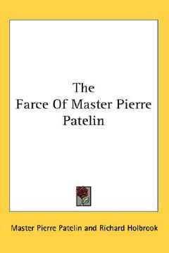 portada the farce of master pierre patelin (in English)