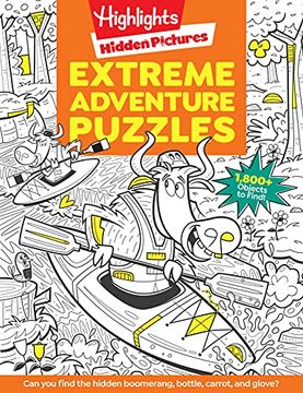 portada Extreme Adventure Puzzles (Highlights Hidden Pictures) (in English)