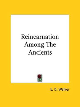portada reincarnation among the ancients (en Inglés)