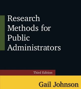 portada Research Methods for Public Administrators: Third Edition