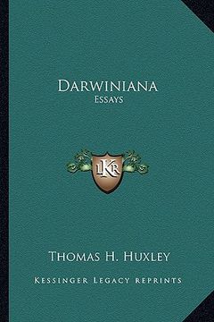 portada darwiniana: essays (en Inglés)