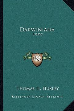 portada darwiniana: essays