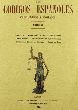 portada Los códigos españoles concordados y anotados (12 Tomos): Los códigos españoles concordados y anotados. Tomo 6